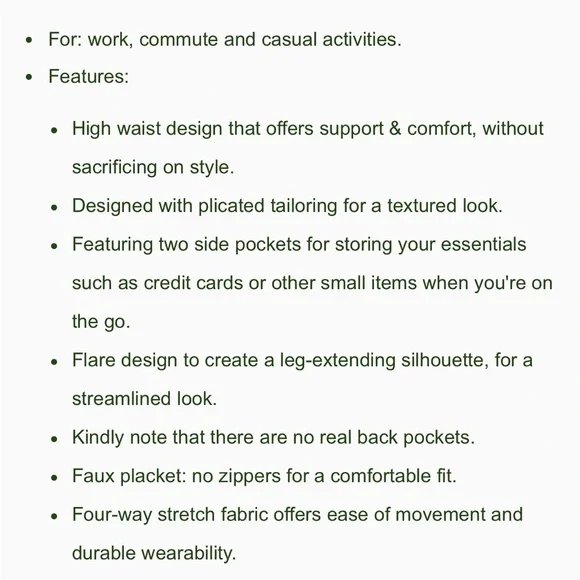 HALARA Wide Leg Pants in Black - Picture 15 of 15